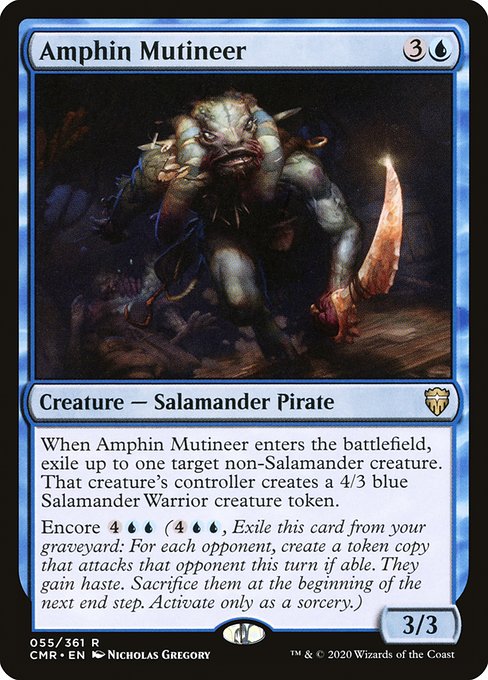 Amphin Mutineer - Commander Legends - R - 55