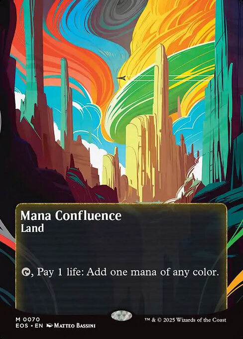 Mana Confluence (0070) (Borderless) - Edge of Eternities: Stellar Sights - M - 70