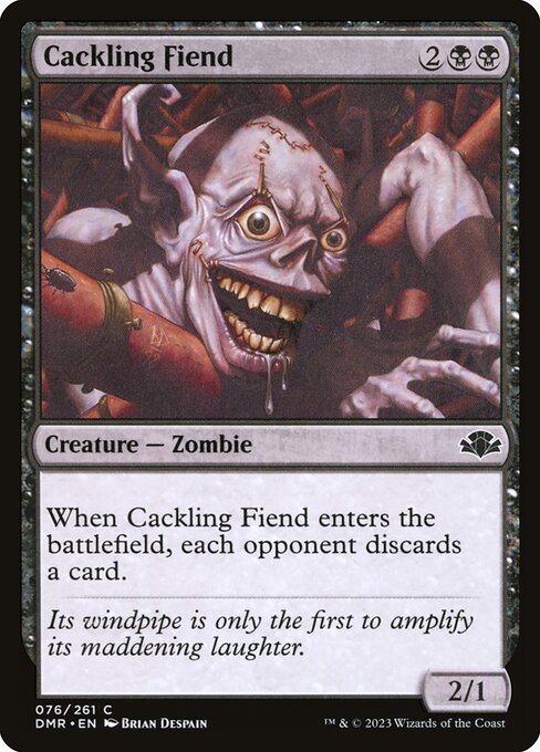 Cackling Fiend - Dominaria Remastered - C - 76