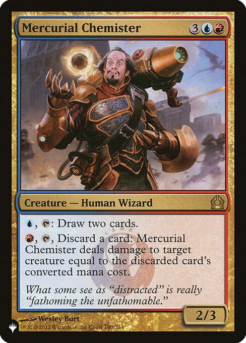 Mercurial Chemister - The List Reprints - R - 180/274