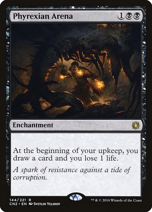 Phyrexian Arena - Conspiracy: Take the Crown - R - 144