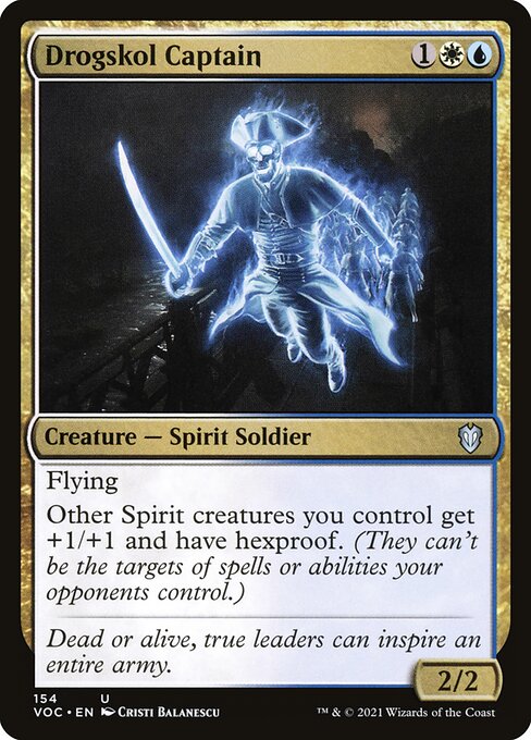 Drogskol Captain - Commander: Innistrad: Crimson Vow - U - 154