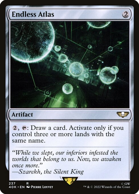 Endless Atlas - Universes Beyond: Warhammer 40,000 - R - 237