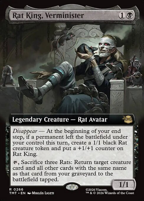 Rat King, Verminister (Extended Art) - Teenage Mutant Ninja Turtles - R - 266