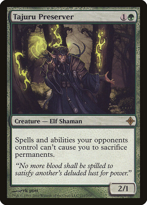 Tajuru Preserver - Rise of the Eldrazi - R - 211