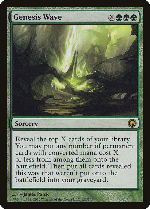 Genesis Wave - Scars of Mirrodin - R - 122