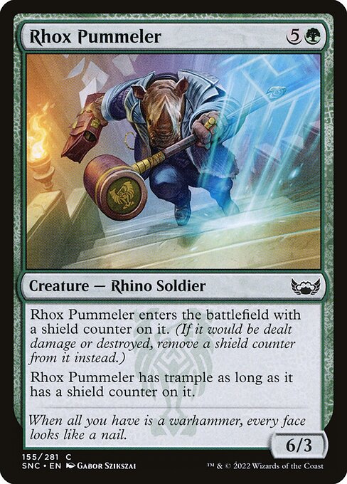 Rhox Pummeler - Streets of New Capenna - C - 155