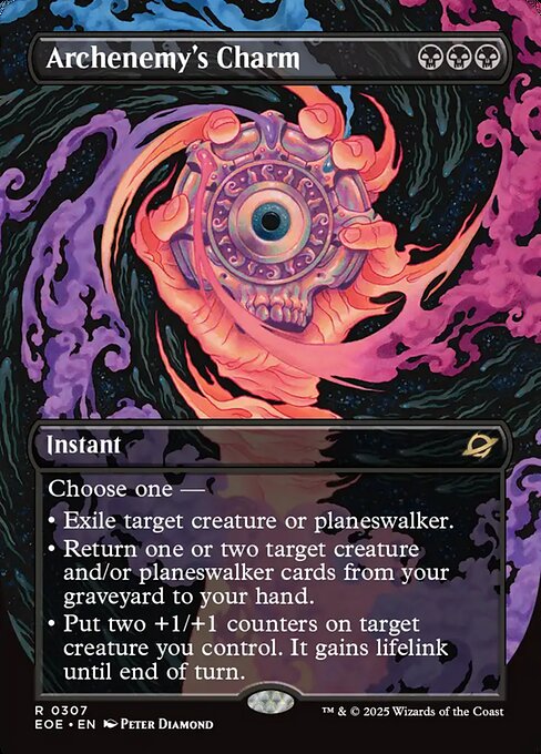 Archenemy's Charm (Borderless) - Edge of Eternities - R - 307