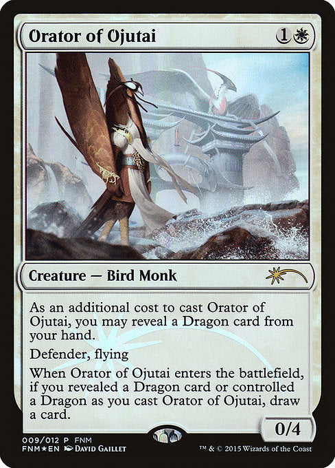 Orator of Ojutai - FNM Promos - P - 9
