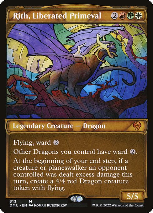 Rith, Liberated Primeval (Showcase) - Dominaria United - M - 313