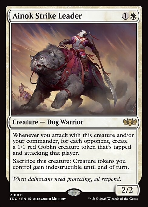 Ainok Strike Leader - Commander: Tarkir: Dragonstorm - R - 11