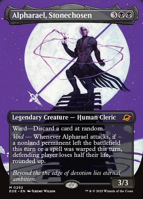 Alpharael, Stonechosen (Borderless) - Edge of Eternities - M - 292