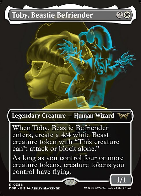 Toby, Beastie Befriender (Showcase) - Duskmourn: House of Horror - R - 356
