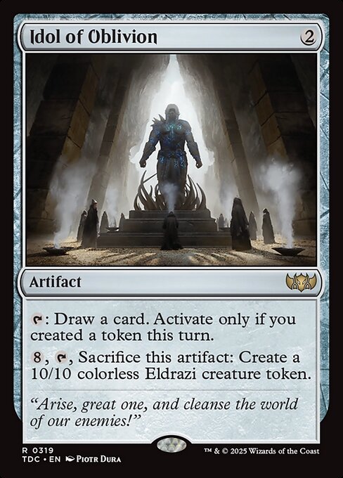 Idol of Oblivion - Commander: Tarkir: Dragonstorm - R - 319