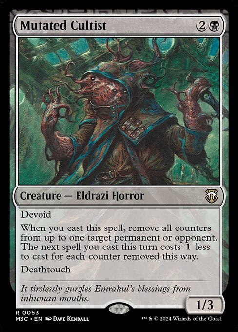 Mutated Cultist - Commander: Modern Horizons 3 - R - 53
