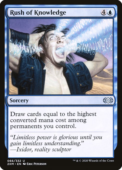 Rush of Knowledge - Double Masters - U - 66