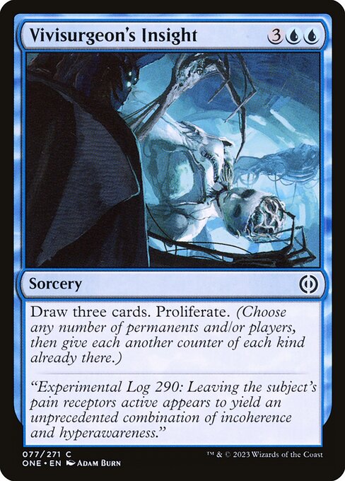 Vivisurgeon's Insight - Phyrexia: All Will Be One - C - 77