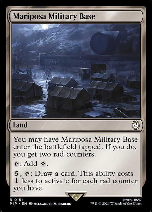 Mariposa Military Base - Universes Beyond: Fallout - R - 151