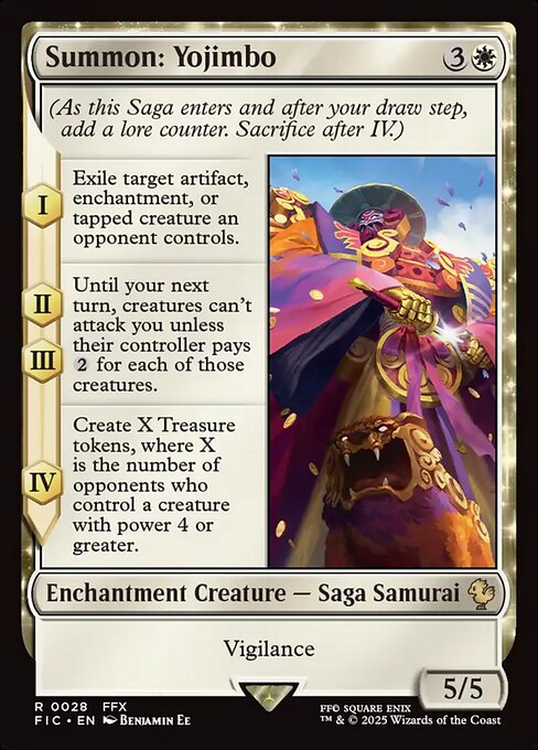 Summon: Yojimbo - Commander: FINAL FANTASY - R - 28