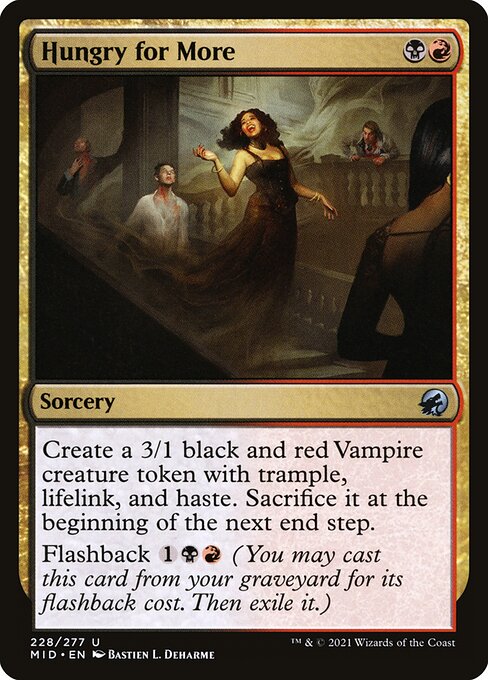 Hungry for More - Innistrad: Midnight Hunt - U - 228