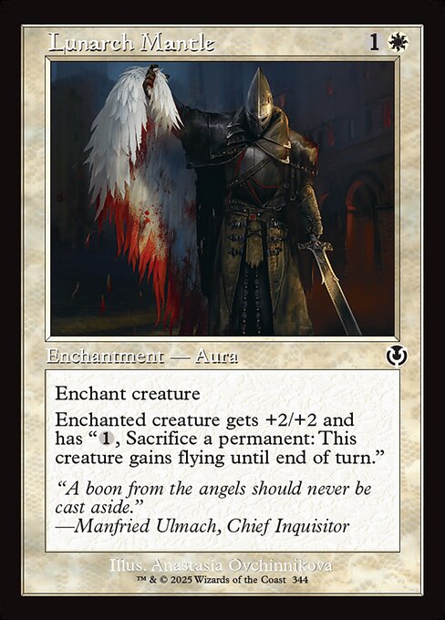 Lunarch Mantle (Retro Frame) - Innistrad Remastered - C - 344