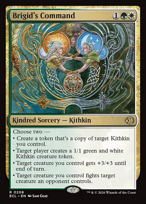 Brigid's Command - Lorwyn Eclipsed - R - 208