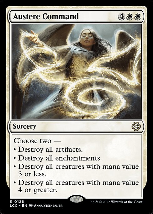 Austere Command - Commander: The Lost Caverns of Ixalan - R - 126