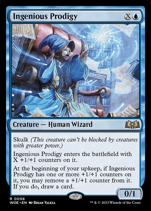 Ingenious Prodigy - Promo Pack: Wilds of Eldraine - R - 56