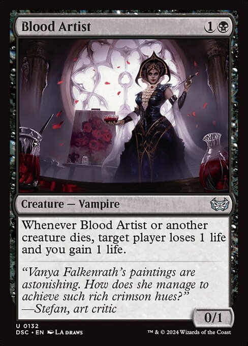 Blood Artist - Commander: Duskmourn: House of Horror - U - 132