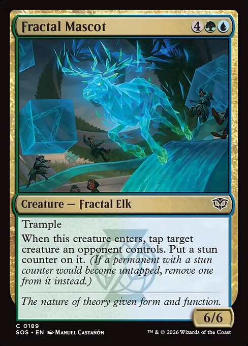 Fractal Mascot - Secrets of Strixhaven - C - 189