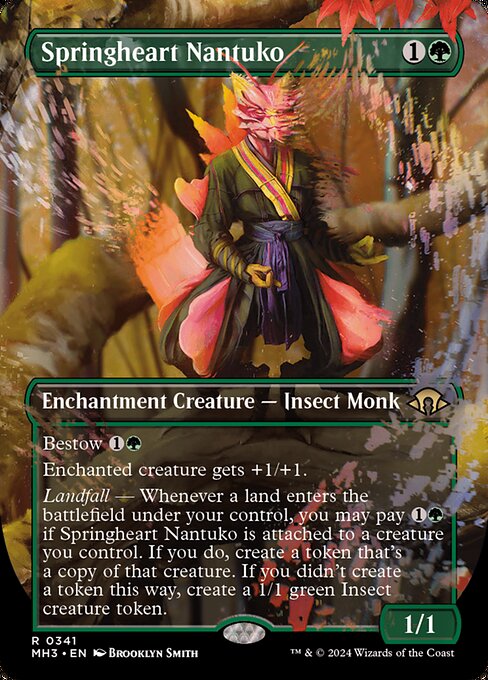 Springheart Nantuko (Borderless) - Modern Horizons 3 - R - 341