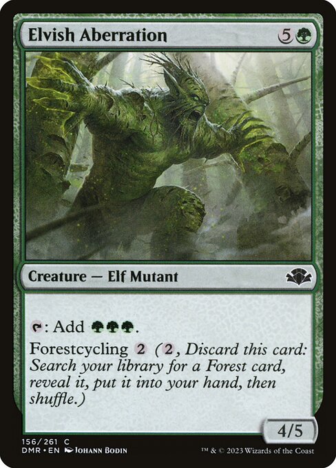 Elvish Aberration - Dominaria Remastered - C - 156