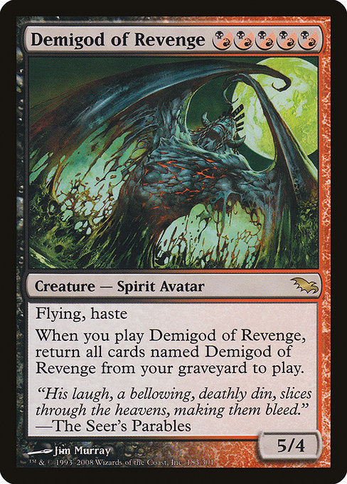 Demigod of Revenge - Shadowmoor - R - 183