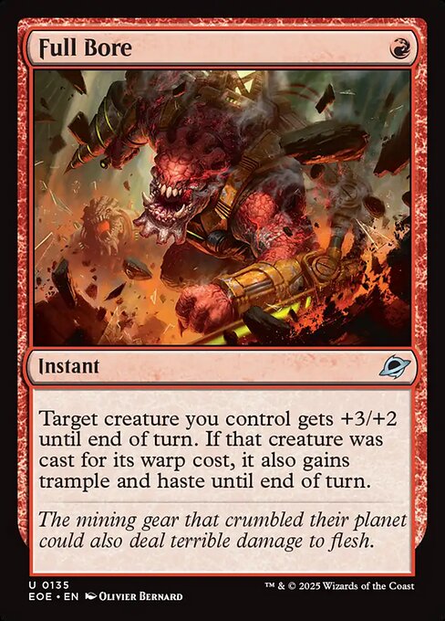 Full Bore - Edge of Eternities - U - 135