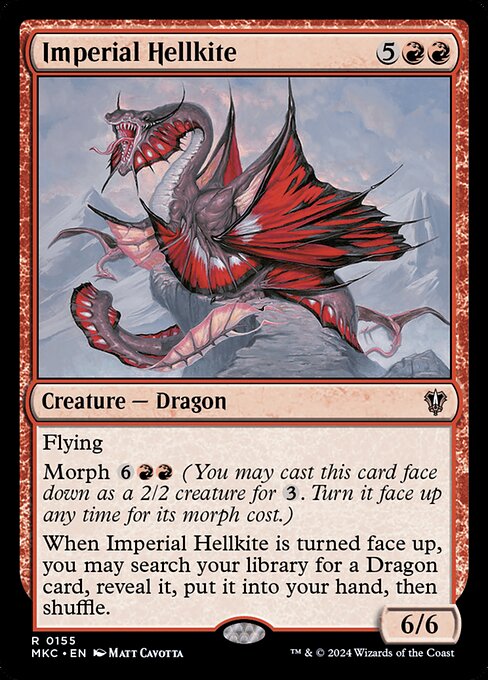 Imperial Hellkite - Commander: Murders at Karlov Manor - R - 155