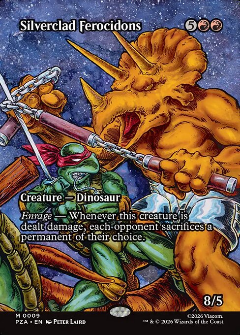 Silverclad Ferocidons (Borderless) - Teenage Mutant Ninja Turtles Source Material - M - 9