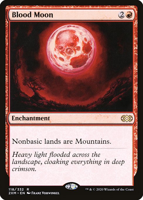 Blood Moon - Double Masters - R - 118