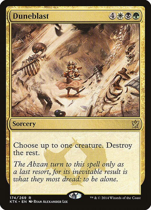 Duneblast - Khans of Tarkir - R - 174
