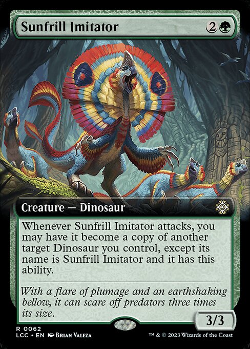 Sunfrill Imitator (Extended Art) - Commander: The Lost Caverns of Ixalan - R - 62