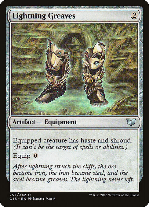 Lightning Greaves - Commander 2015 - U - 257