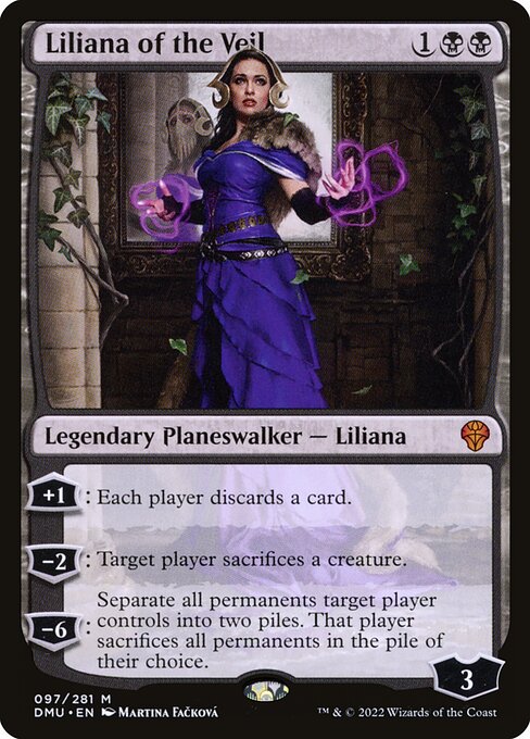 Liliana of the Veil - Dominaria United - M - 97