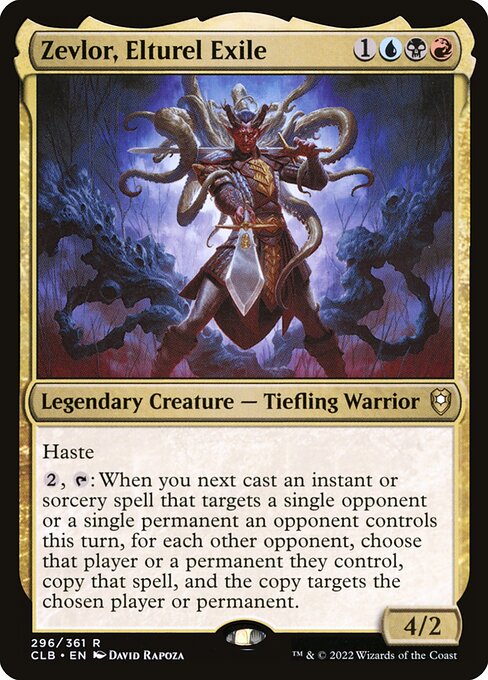 Zevlor, Elturel Exile - Commander Legends: Battle for Baldur's Gate - R - 296