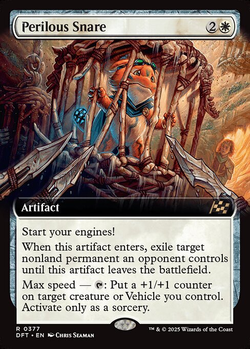 Perilous Snare (Extended Art) - Aetherdrift - R - 377