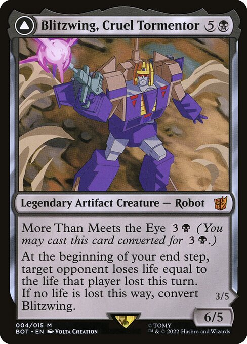 Blitzwing, Cruel Tormentor - Universes Beyond: Transformers - M - 4