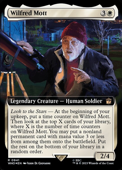 Wilfred Mott (Extended Art) (Surge Foil) - Universes Beyond: Doctor Who - R - 941