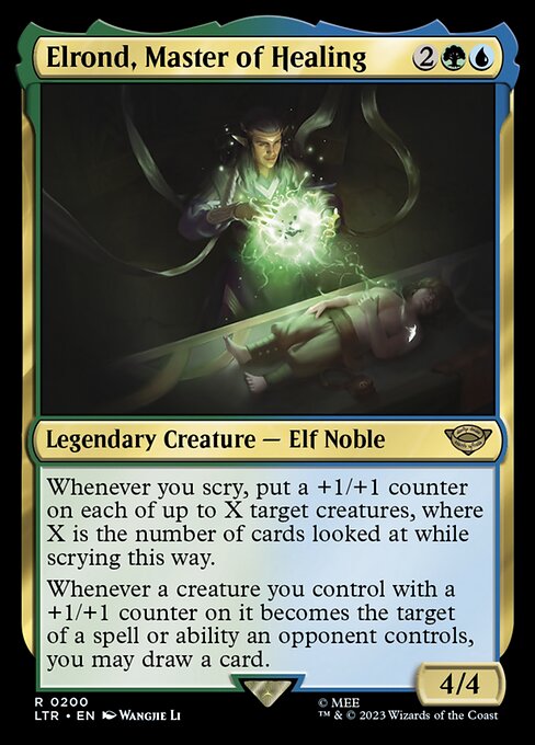 Elrond, Master of Healing - Universes Beyond: The Lord of the Rings: Tales of Middle-earth - R - 200
