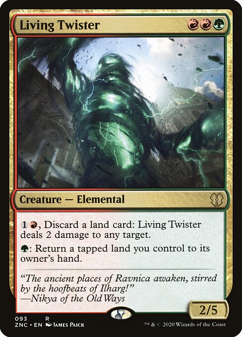 Living Twister - Commander: Zendikar Rising - R - 93