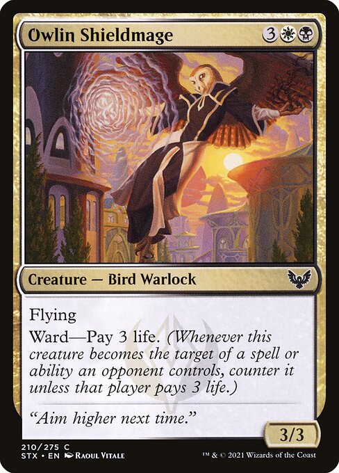 Owlin Shieldmage - Strixhaven: School of Mages - C - 210
