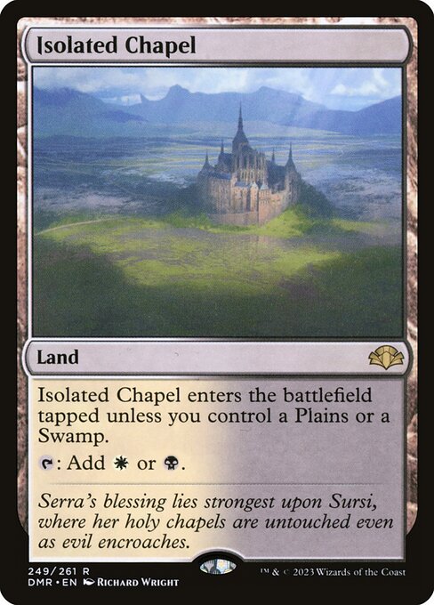 Isolated Chapel - Dominaria Remastered - R - 249