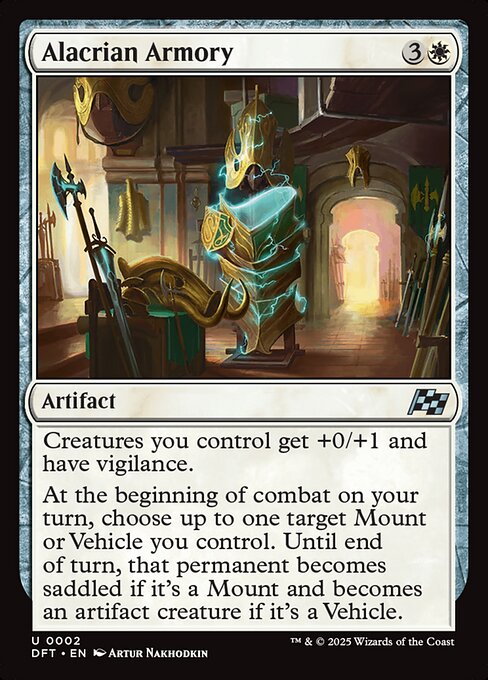 Alacrian Armory - Aetherdrift - U - 2